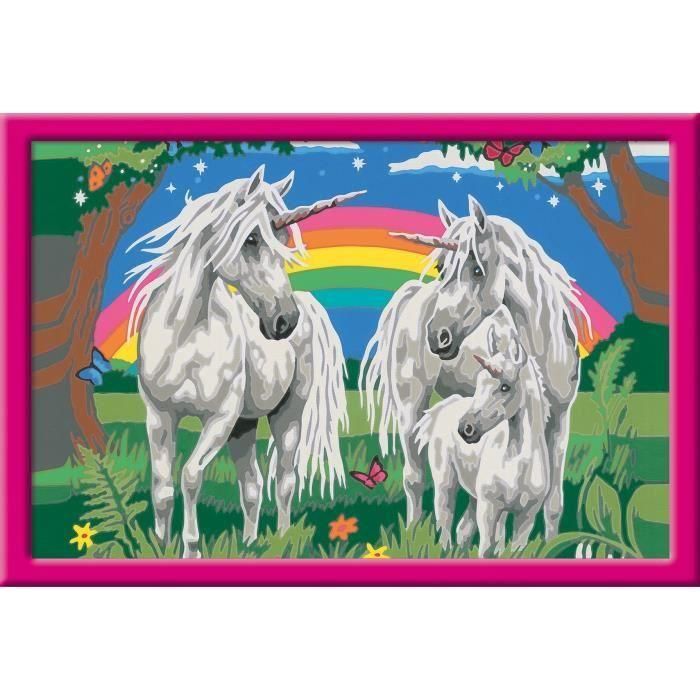 Kit de pintura por números CreArt Kids Unicorn Land (31 x 21 cm), diseño de números, a partir de 9 años, 25849, Ravensburger 2 Kit de pintura por números CreArt Kids Unicorn Land (31 x 21 cm), diseño de números, a partir de 9 años, 25849, Ravensburger 2
