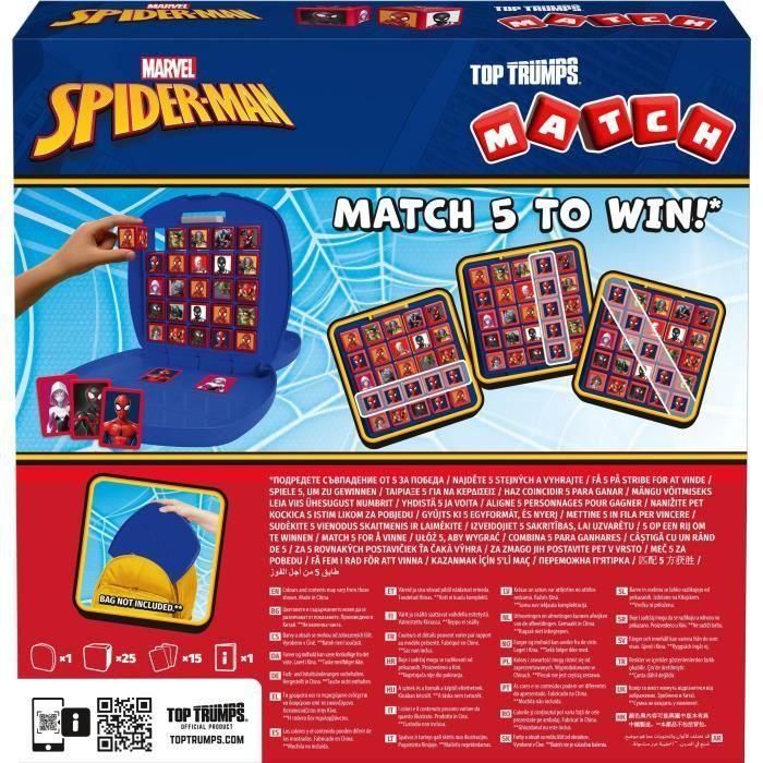 Winning Moves WIN5036905060554 - Juego de mesa Match Spider-Man - JUEGOS DE MOVIMIENTOS GANADORES 4