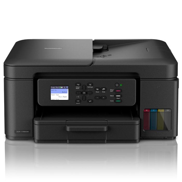 Brother DCPT780DWRE1 Impresora Multifunción DCP-T780DW Color, WiFi, Dúplex Automático, Tanque de Tinta Recargable y ADF 5 Brother DCPT780DWRE1 Impresora Multifunción DCP-T780DW Color, WiFi, Dúplex Automático, Tanque de Tinta Recargable y ADF 5