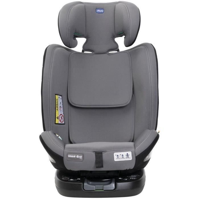Silla de coche - CHICCO - UNICO EVO - Grupo 0/1/2/3 - I-Size - Reclinable - Reductor - Gris Negro 3 Silla de coche - CHICCO - UNICO EVO - Grupo 0/1/2/3 - I-Size - Reclinable - Reductor - Gris Negro 3