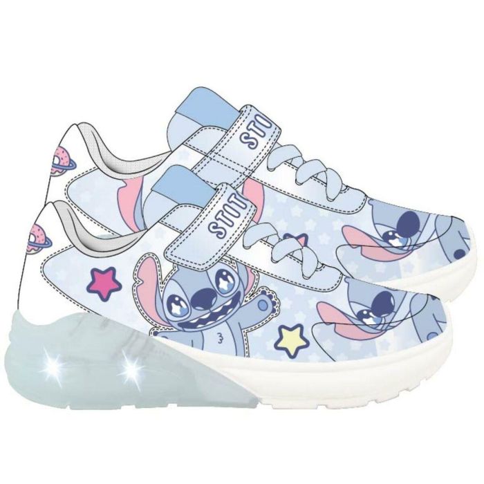Cerdá t029 Deportiva Infantil con Luces de Stitch y Suela TPR, Zapatillas para Niños y Niñas en Azul Claro, Talla 29 2 Cerdá t029 Deportiva Infantil con Luces de Stitch y Suela TPR, Zapatillas para Niños y Niñas en Azul Claro, Talla 29 2