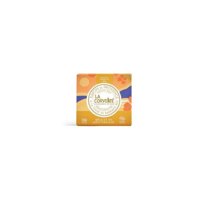 LA CORVETTE Jabon Pastilla Delices De Mediterranee 100 Gr Naranja Higo Vainilla