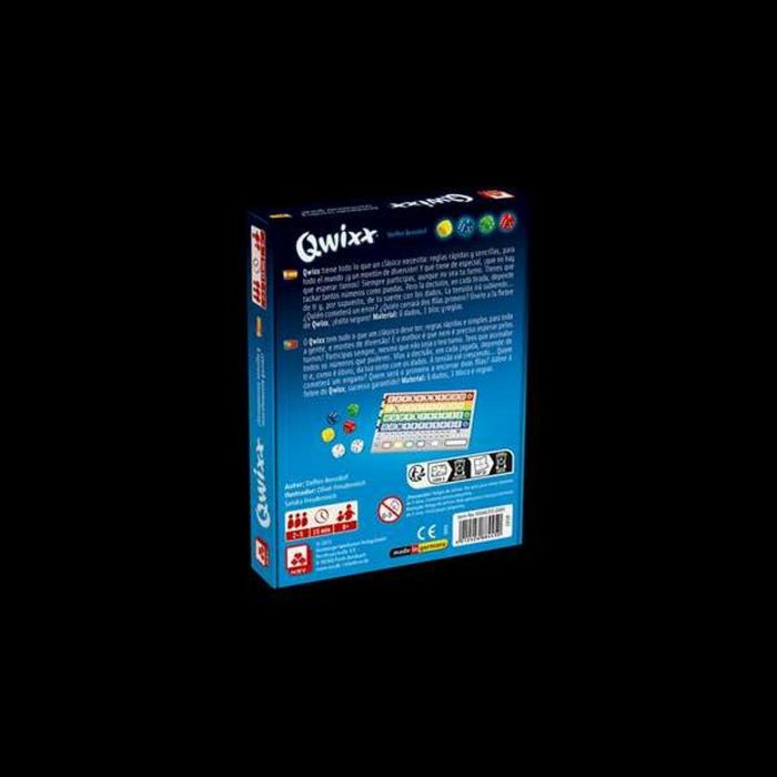 Fournier Juego Qwixx, Juego de Mesa Familiar de Estrategia con Cartas y Dados de Cartón, Ideal para Niños y Adultos, Edad +3 1 Fournier Juego Qwixx, Juego de Mesa Familiar de Estrategia con Cartas y Dados de Cartón, Ideal para Niños y Adultos, Edad +3 1