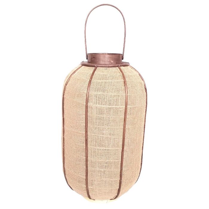 Portavela Scandi DKD Home Decor Natural 31.5 x 69 x 31.5 cm