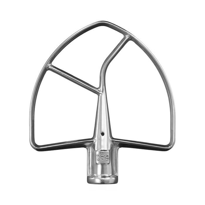 Kitchenaid 5K7SFB Batidor "K" de Acero Inoxidable para Masas Pesadas y Puré de Patatas