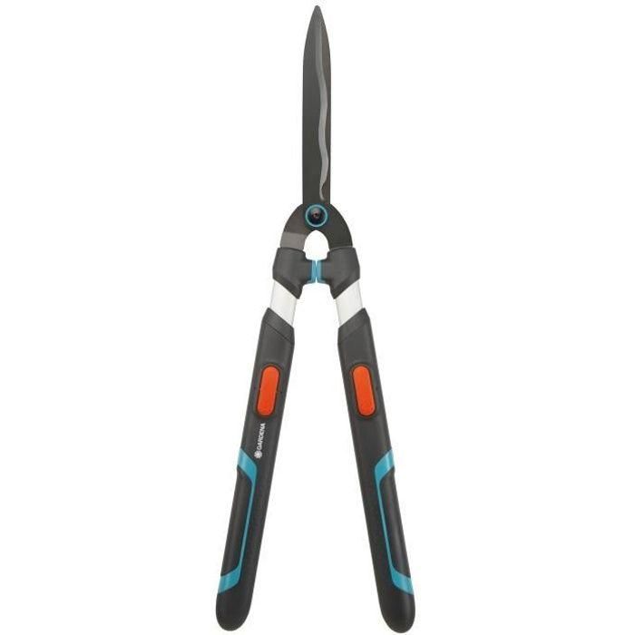 Gardena TeleCut Cortasetos Telescópico con Cuchillas Onduladas Antiadherentes, Brazos Extensibles de Aluminio +20cm, Longitud de Corte 25cm Gardena TeleCut Cortasetos Telescópico con Cuchillas Onduladas Antiadherentes, Brazos Extensibles de Aluminio +20cm, Longitud de Corte 25cm
