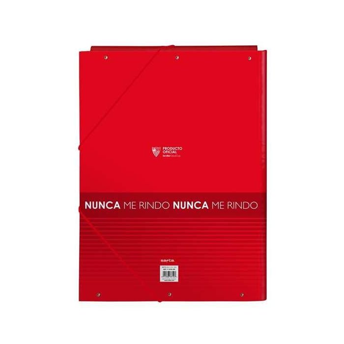 Safta Carpeta Folio 3 Solapas Sevilla FC Oficial 2 Safta Carpeta Folio 3 Solapas Sevilla FC Oficial 2