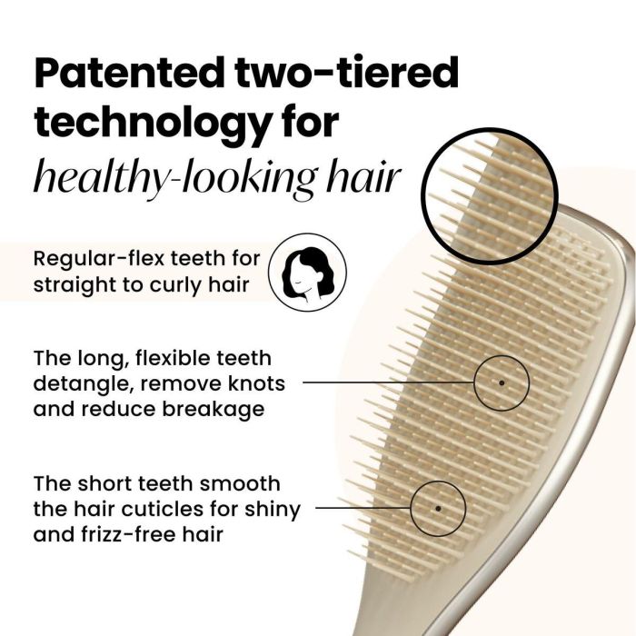 Tangle Teezer #Neo Gold Ultimate Detangler. Cepillo Desenredante para Pelo Húmedo y Seco, Edición Especial 6 Tangle Teezer #Neo Gold Ultimate Detangler. Cepillo Desenredante para Pelo Húmedo y Seco, Edición Especial 6