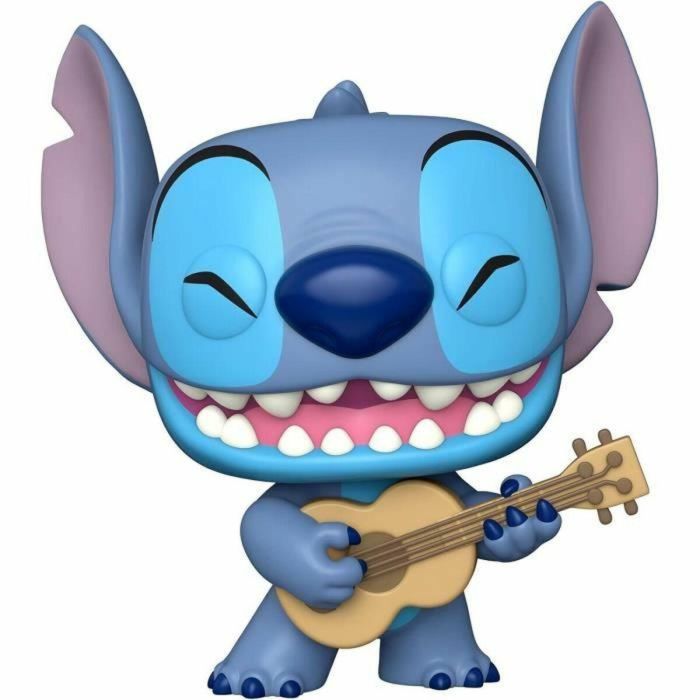 Funko Pop Jumbo Stitch con Ukelele - Figura Coleccionable Lilo & Stitch - Vinilo 3 Funko Pop Jumbo Stitch con Ukelele - Figura Coleccionable Lilo & Stitch - Vinilo 3