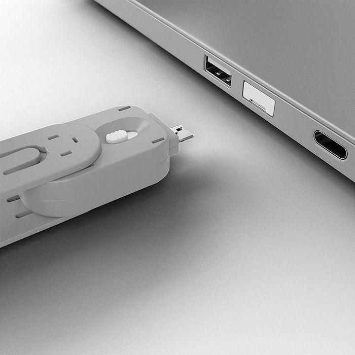 Lindy USB Port Blocker - Pack of 4, Colour Code: White 3
