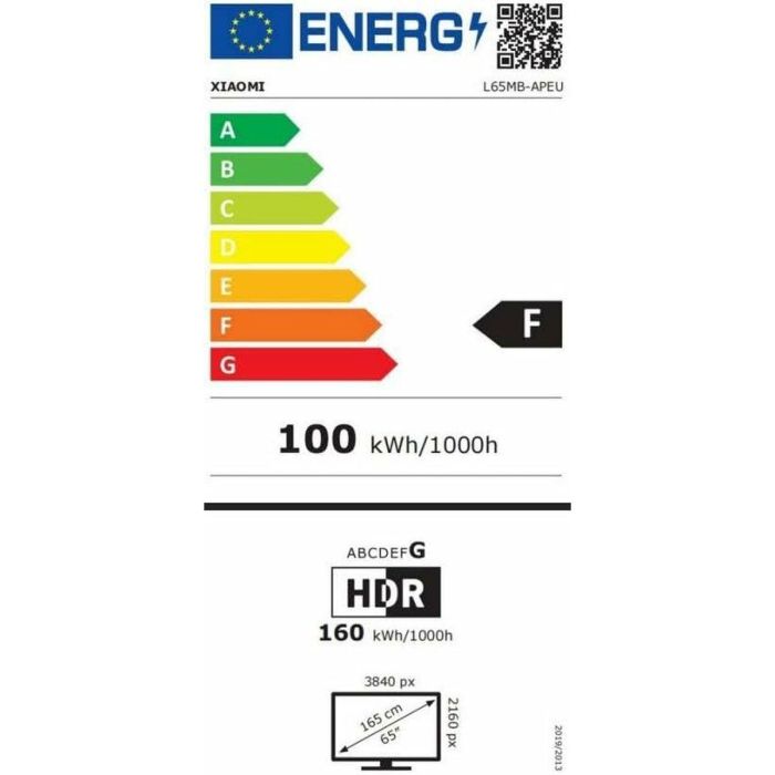 Xiaomi TV A Pro 65 2026 Smart TV 65" 4K Ultra HD QLED Wifi Gris 1