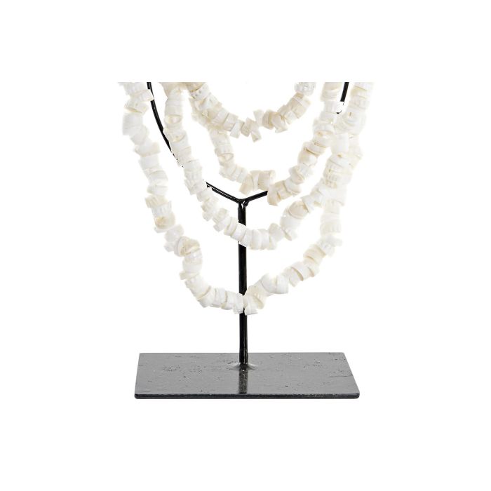 Decoracion Balines DKD Home Decor Blanco Natural 10 x 62 x 21 cm 1 Decoracion Balines DKD Home Decor Blanco Natural 10 x 62 x 21 cm 1
