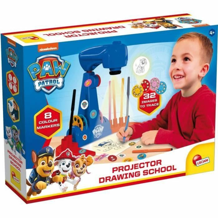 Lisciani LIS8008324104710 Proyector de Dibujo Escuela Paw Patrol