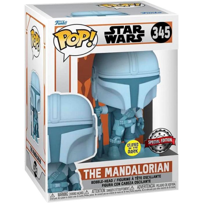 Figura POP Star Wars The Mandalorian Exclusive 1 Figura POP Star Wars The Mandalorian Exclusive 1
