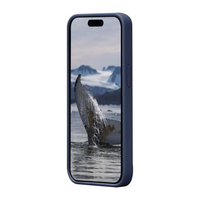 dbramante1928 Funda Monaco MagSafe iPhone 15 Pro Max Pacific Blue - Silicona Reciclada, Protección Triple Capa 3