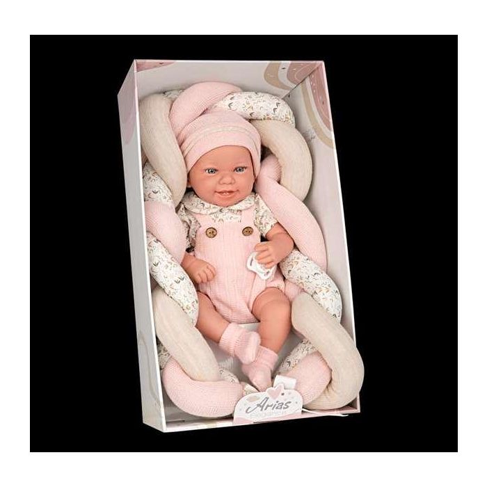 Muñecas Arias Muñeca Zoe Elegance 42 cm Rosa con Cojín (Cuerpo Vinilo, Niña) 5 Muñecas Arias Muñeca Zoe Elegance 42 cm Rosa con Cojín (Cuerpo Vinilo, Niña) 5