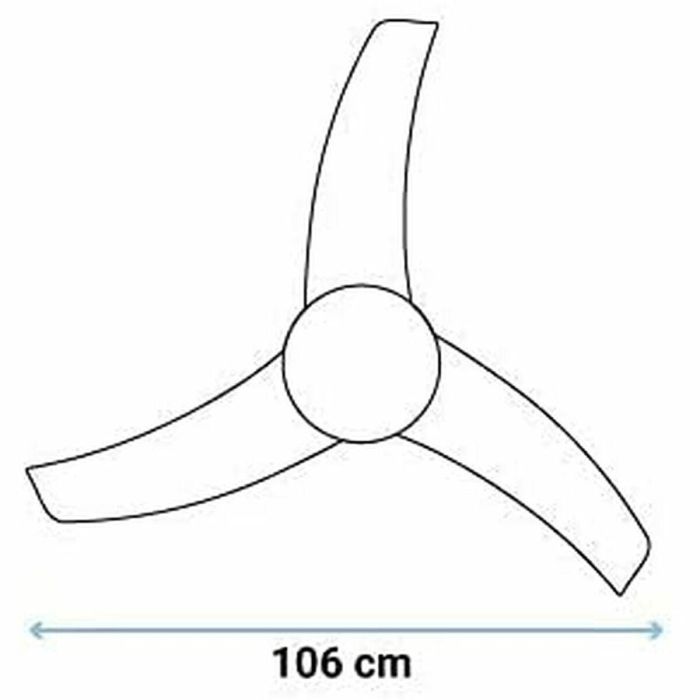 Ventilador de Techo Universal Blue MISTRAL 3042 60W (106 cm) 1