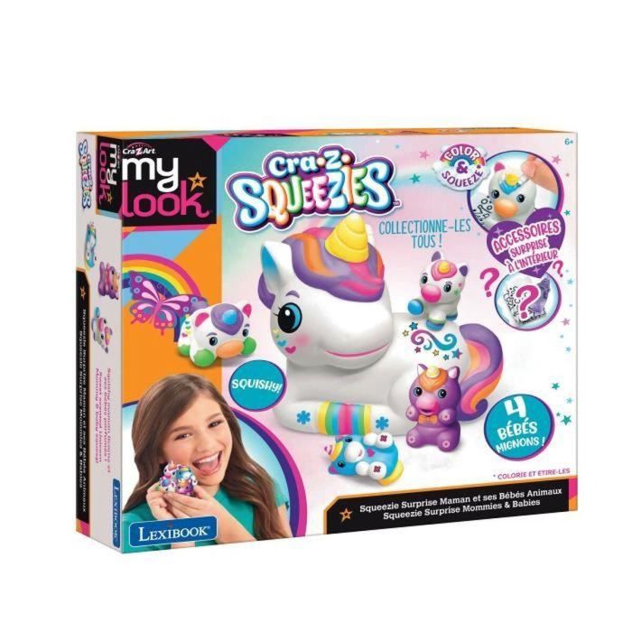 Lexibook LEX3380743110301 Squeezie Surprise Mamá y sus crías de animales Juguete Interactivo 1 Lexibook LEX3380743110301 Squeezie Surprise Mamá y sus crías de animales Juguete Interactivo 1
