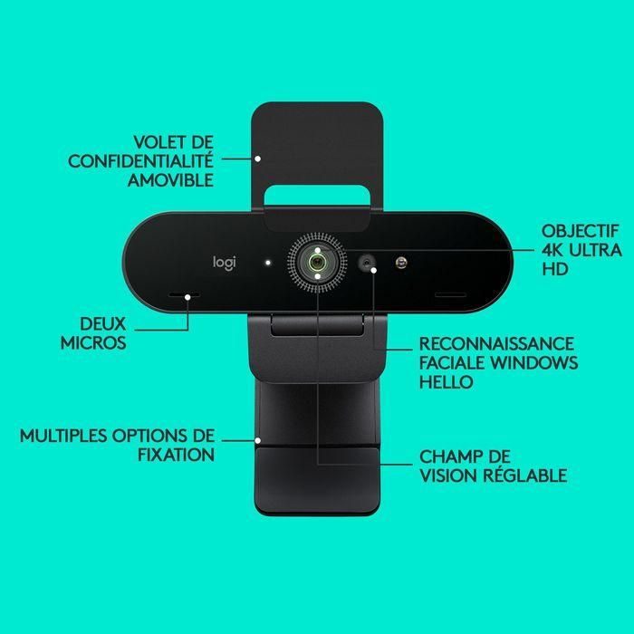 Logitech BRIO 4k STREAM EDITION 19