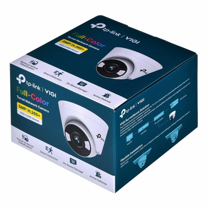 TP-Link VIGI C450 Cámara de Seguridad IP Torreta 5MP 2880x1620 Visión Nocturna 30m Audio 2 Vías Interior Alámbrica Techo 31 TP-Link VIGI C450 Cámara de Seguridad IP Torreta 5MP 2880x1620 Visión Nocturna 30m Audio 2 Vías Interior Alámbrica Techo 31