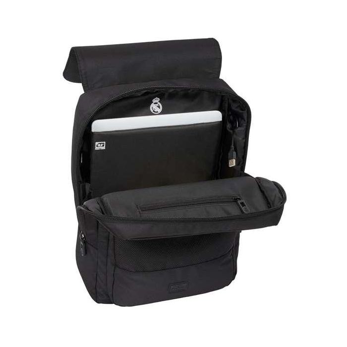 Safta Mochila con Solapa Portátil 13,3'' + USB Real Madrid Premium 29x39x12 cm 11 Safta Mochila con Solapa Portátil 13,3'' + USB Real Madrid Premium 29x39x12 cm 11