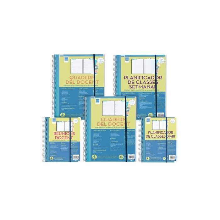 Cuaderno Finocam Catalan Del Docent No Data Assortiment Pack De 5