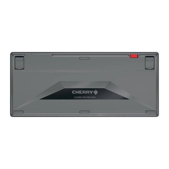 Teclado compacto de 2,4 GHz, Bluetooth 5.0 y con cable - CHERRY KW 9200 MINI - Recargable - Negro 3