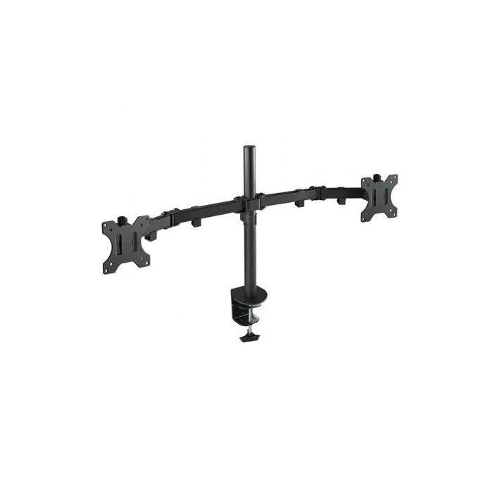 Tooq Soporte de Mesa para 2 Monitores DB1232TN-B, Giratorio, Inclinable, VESA 75x75/100x100, hasta 8kg por Brazo 0 Tooq Soporte de Mesa para 2 Monitores DB1232TN-B, Giratorio, Inclinable, VESA 75x75/100x100, hasta 8kg por Brazo 0