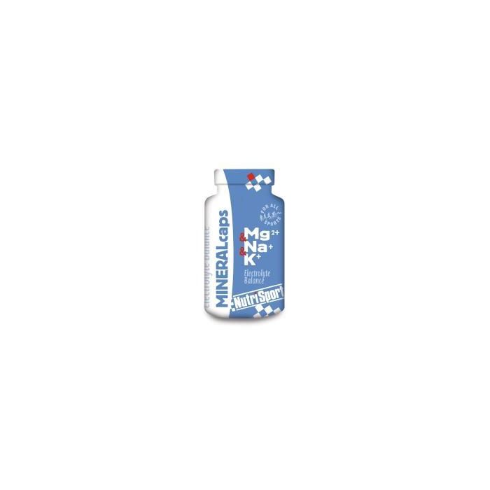 NUTRISPORT Mineralcaps 106 Cápsulas | Electrolitos para Deportistas | Recuperación sin Calorías