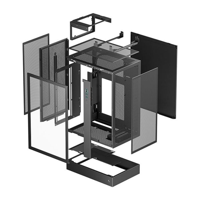 DeepCool CH170 PLUS Torre PC Negro Micro ATX Mini-ITX compatible con Vidrio Templado 10 DeepCool CH170 PLUS Torre PC Negro Micro ATX Mini-ITX compatible con Vidrio Templado 10