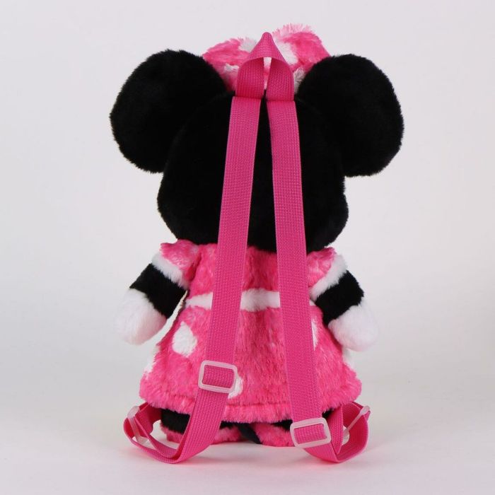 Mochila Infantil 3D Minnie Mouse Fucsia 17 x 30 x 11 cm 4 Mochila Infantil 3D Minnie Mouse Fucsia 17 x 30 x 11 cm 4