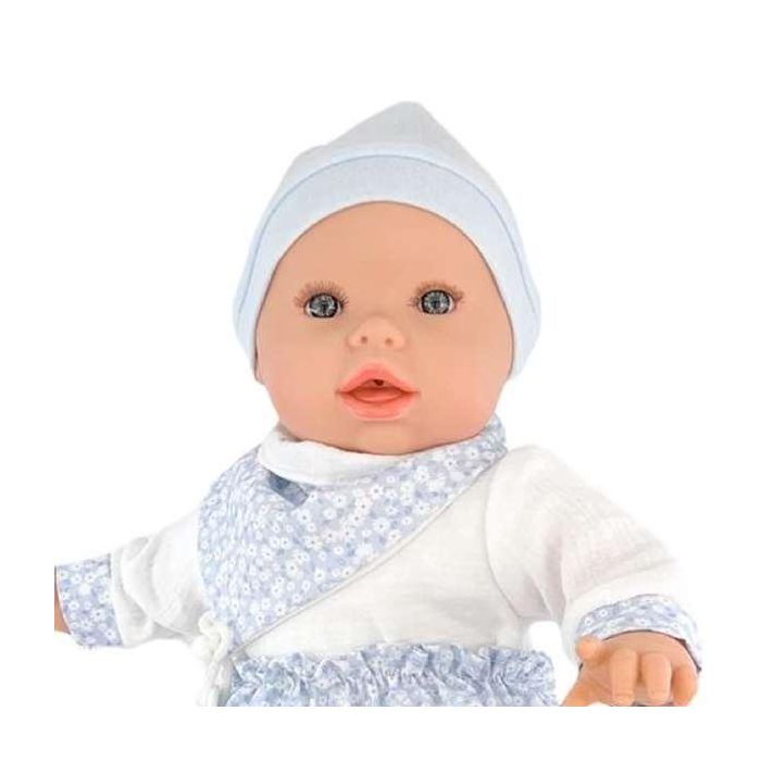 Baby lloron 50 cm t.flores azul ref: 6025-24 50 cm 2 Baby lloron 50 cm t.flores azul ref: 6025-24 50 cm 2
