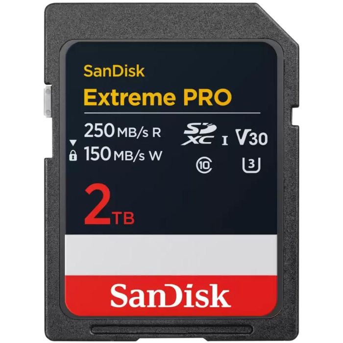 Sandisk Extreme Pro XC UHS-I Tarjeta de Memoria 2TB 0 Sandisk Extreme Pro XC UHS-I Tarjeta de Memoria 2TB 0
