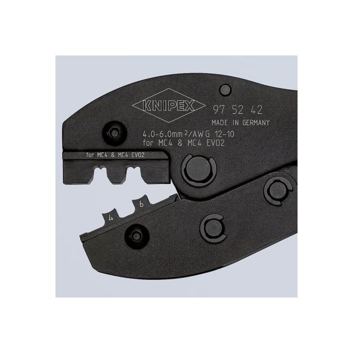 Knipex Crimpzange PreciForce fr MC4 / EVO2 2 Knipex Crimpzange PreciForce fr MC4 / EVO2 2