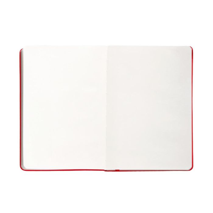 Cuaderno Con Gomilla Antartik Notes Tapa Dura A4 Hojas Lisas Rojo 100 Hojas 80 gr Fsc 7