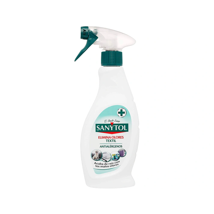 Sanytol Ambientador Elimina Olores Textil Pistola 500 ml Antialérgenos 1