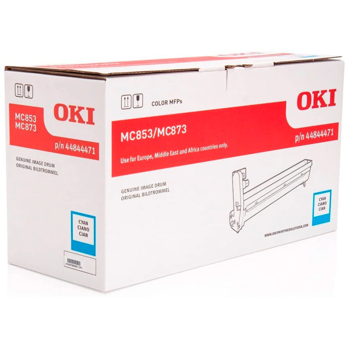 Oki MC853 / 873 Tambor Láser Cian Original 30000 Páginas