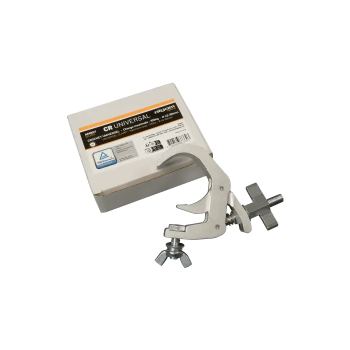 ALGAMLIGHT Abrazadera Universal Plata 1