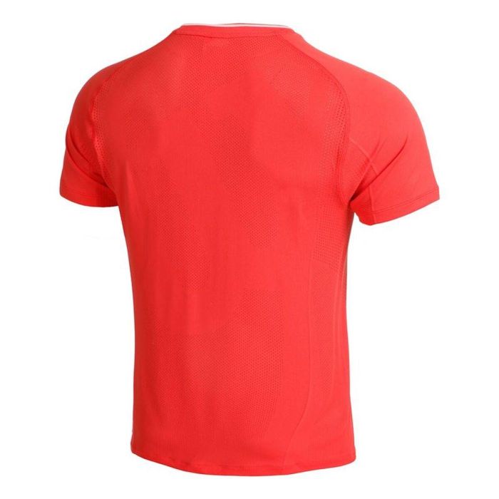 Camiseta de Manga Corta Hombre Wilson Wilson Team Seamless Crew Rojo Pádel S 2