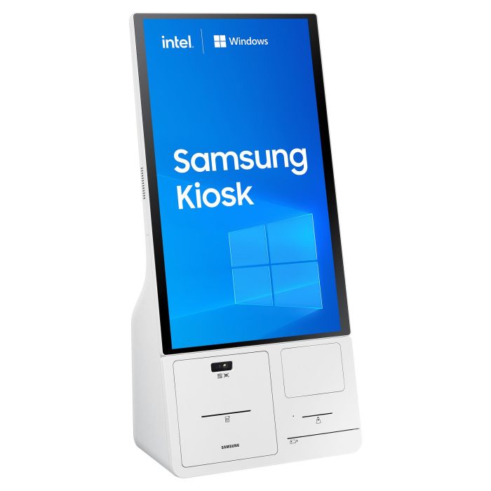Samsung KM24C-W Pantalla LED de 24" para Kiosco Blanco, Windows 10 IoT Enterprise