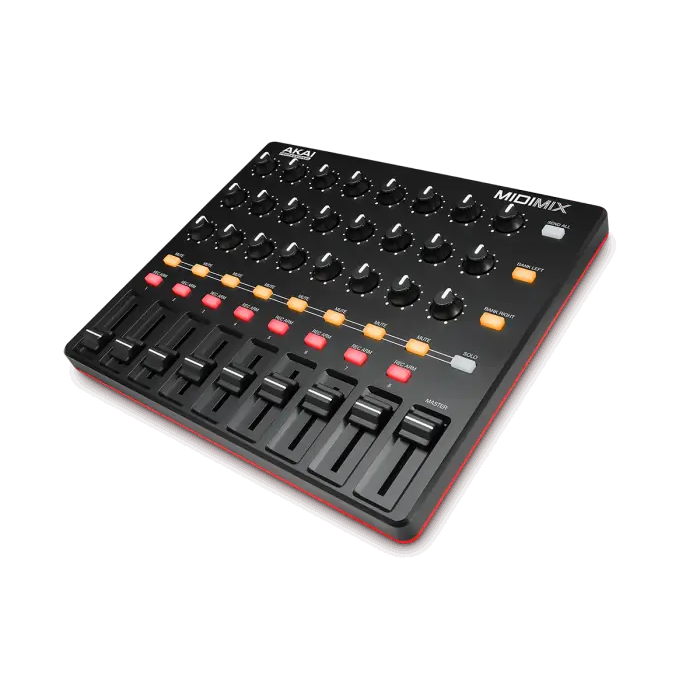 AKAIPRO Midi Mix Controlador DAW USB con 8 Faders y 24 Knobs, Compatible con Ableton Live 1