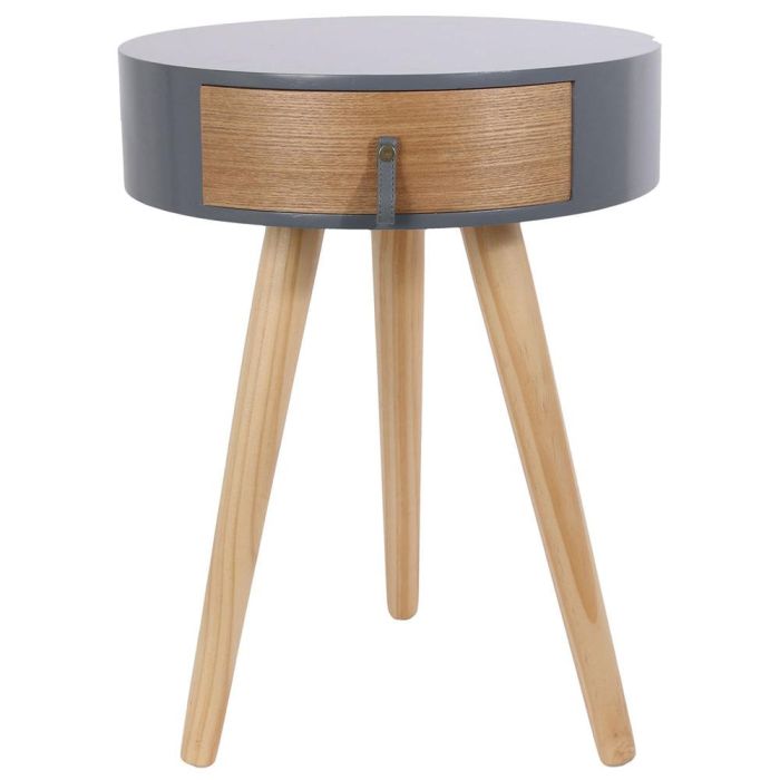 Mesa Con Cajón Gr Home Deco Factory diámetro 35 cm altura 46,5 cm 2