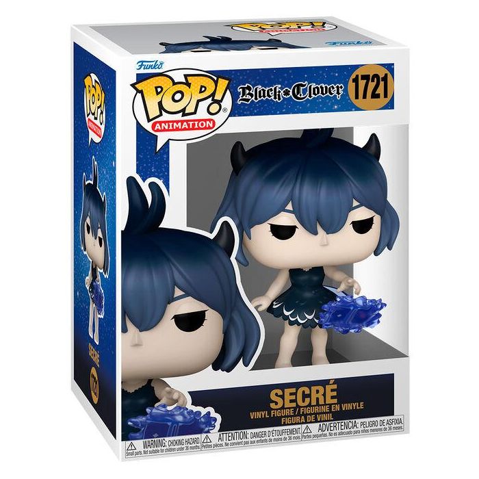 FUNKO Figura POP Black Clover Secre, Figura de Vinilo 9cm