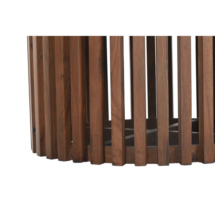 DKD Home Decor Mesa de Comedor Oriental Colección Terrazo Oriental Diseño Moderno con Materiales Terrazo y Acacia 130x130x76 cm 4 DKD Home Decor Mesa de Comedor Oriental Colección Terrazo Oriental Diseño Moderno con Materiales Terrazo y Acacia 130x130x76 cm 4