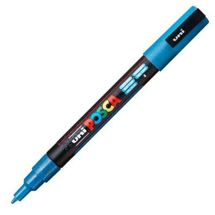 Marcador POSCA PC-3ML Azul Azul claro (6 Unidades) 1