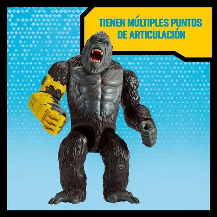 Famosa Gxx Figura de Acción Giant King Kong Articulada 28 cm con Múltiples Puntos de Articulación y Accesorios, para Niños +3 Años 7 Famosa Gxx Figura de Acción Giant King Kong Articulada 28 cm con Múltiples Puntos de Articulación y Accesorios, para Niños +3 Años 7