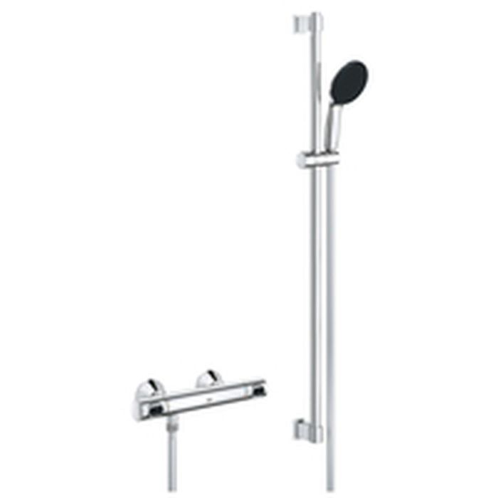 Grohe 34805001 Conjunto de ducha termostático de 1 chorro - Gris 18