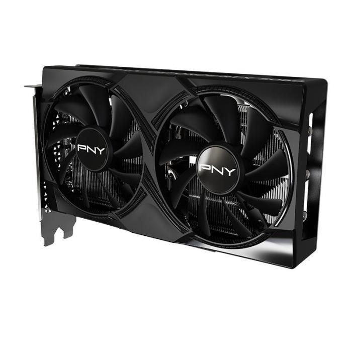 PNY PNY0751492797076 Tarjeta Gráfica GeForce RTX 5060 8 GB Overclockeada Doble Ventilador DLSS 4 3