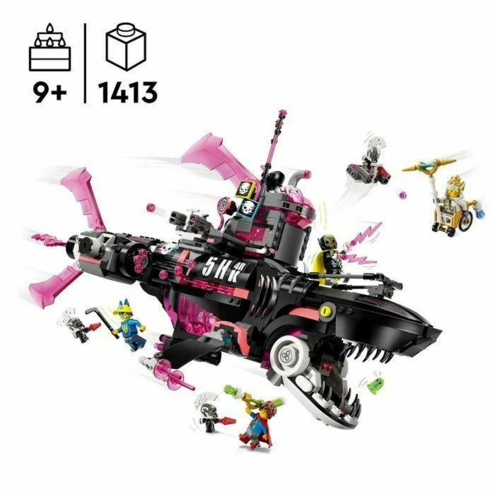 Lego Dreamzzz 71500 Submarino Tiburón Pesadilla - Juego creativo para niños a partir de 9 años 4
