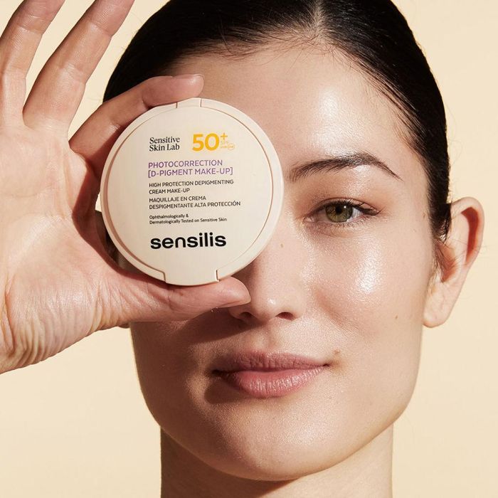 Sensilis PHOTOCORRECTION D-PIGMENT MAKE-UP Maquillaje Crema SPF50+ #03 10g 2